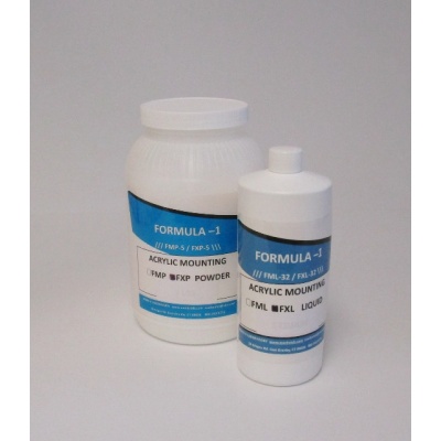 fast acrylic cold mount kit